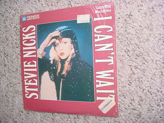 8 INCH Laserdisc movie - Stevie Nicks I Can't wait NOT ...