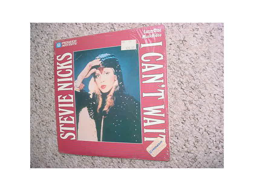 8 INCH Laserdisc movie - Stevie Nicks I Can't wait NOT A DVD!