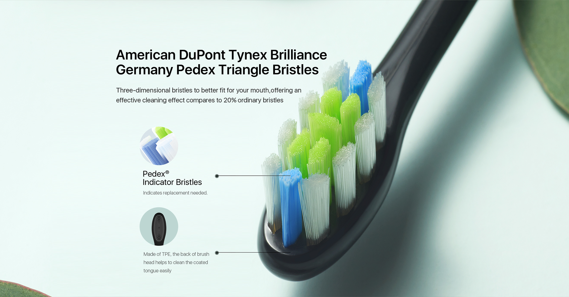 Amerikai DuPont Tynex Brilliance Germany Pedex háromszög sörték