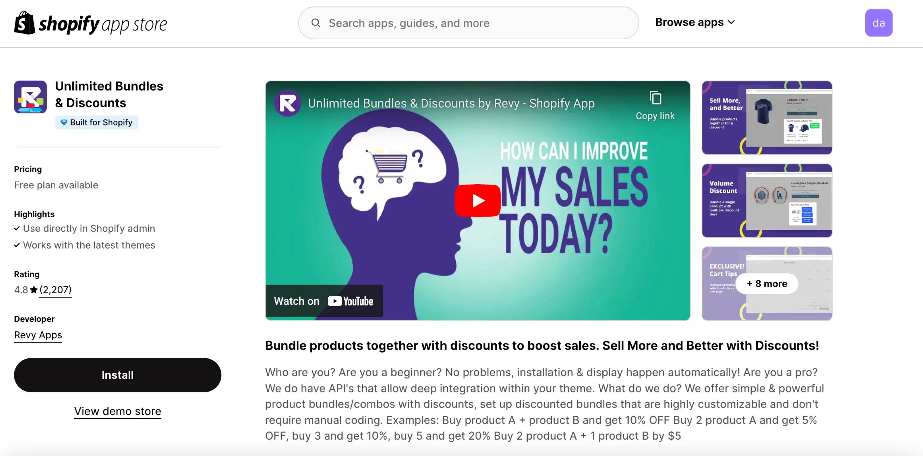 unlimited bundles discounts app
