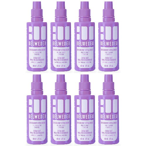Dissolvant Extra-Doux A L'huile De Lavande Et Au Panthénol - Lot de 8