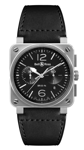 BR 03 94 Steel Chronograph