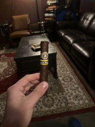 First smoke of the day