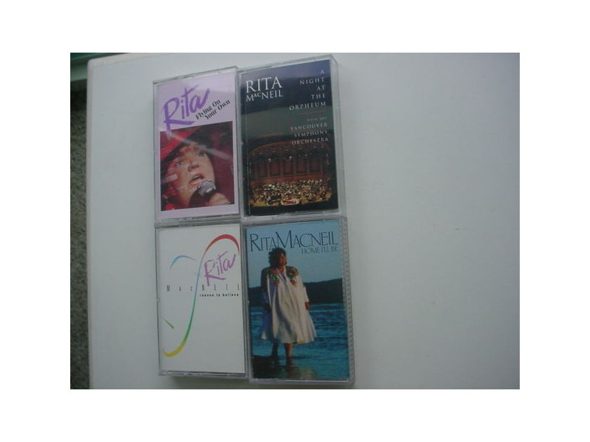 Rita Macneil - LOT OF 4 Cassette tapes