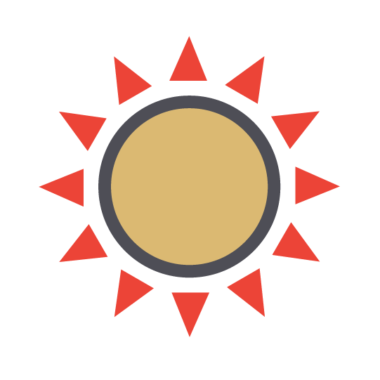 Sun icon