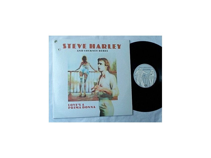 STEVE HARLEY & COCKNEY REBEL LP~ - Love's a prima donna~orig 1976 psych pop rock album on EMI Records
