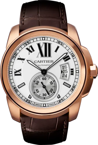 Calibre de Cartier 42 Pink Gold / Silver