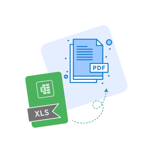 Excel to PDF conversion process