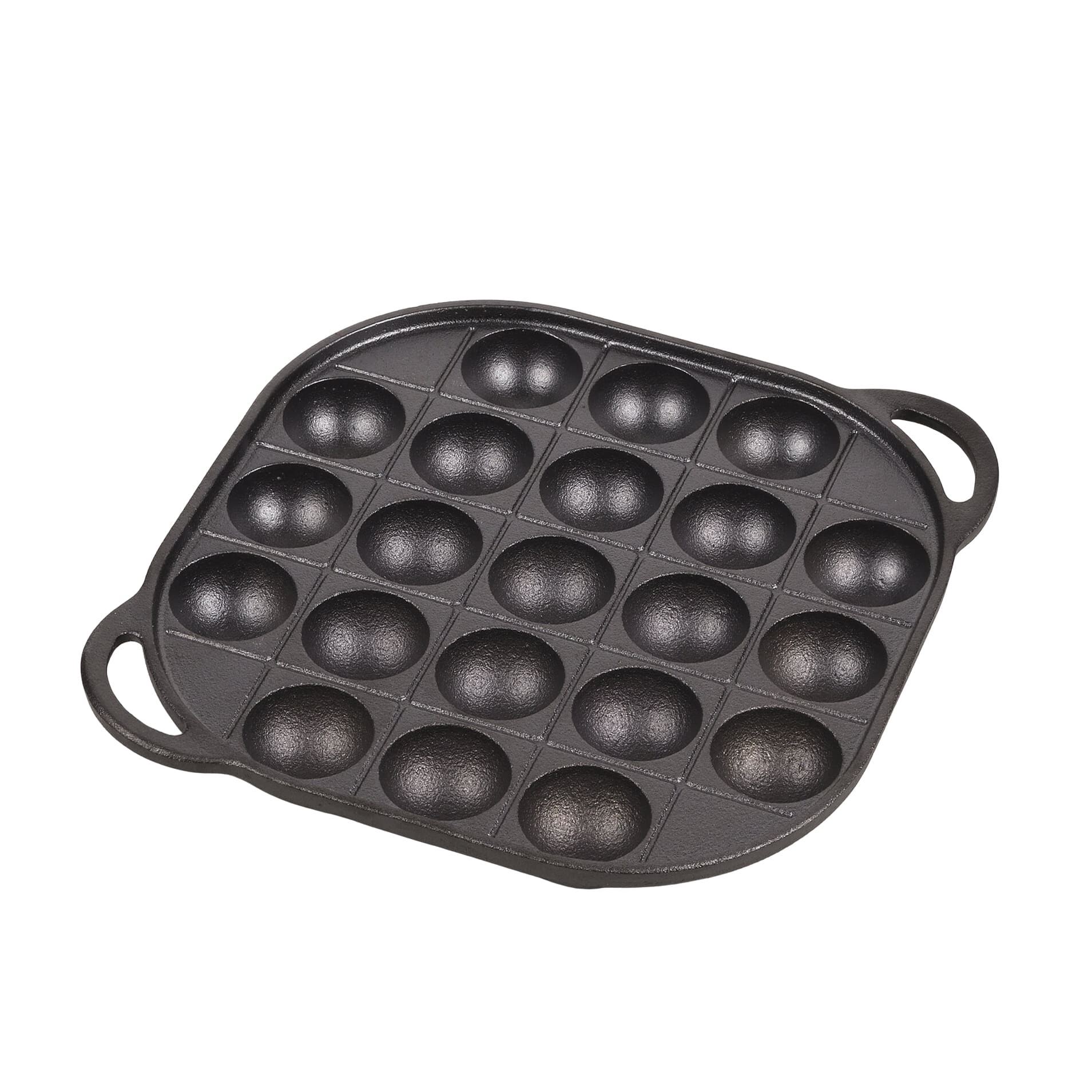 Cast Iron Takoyaki Plate (21 balls)