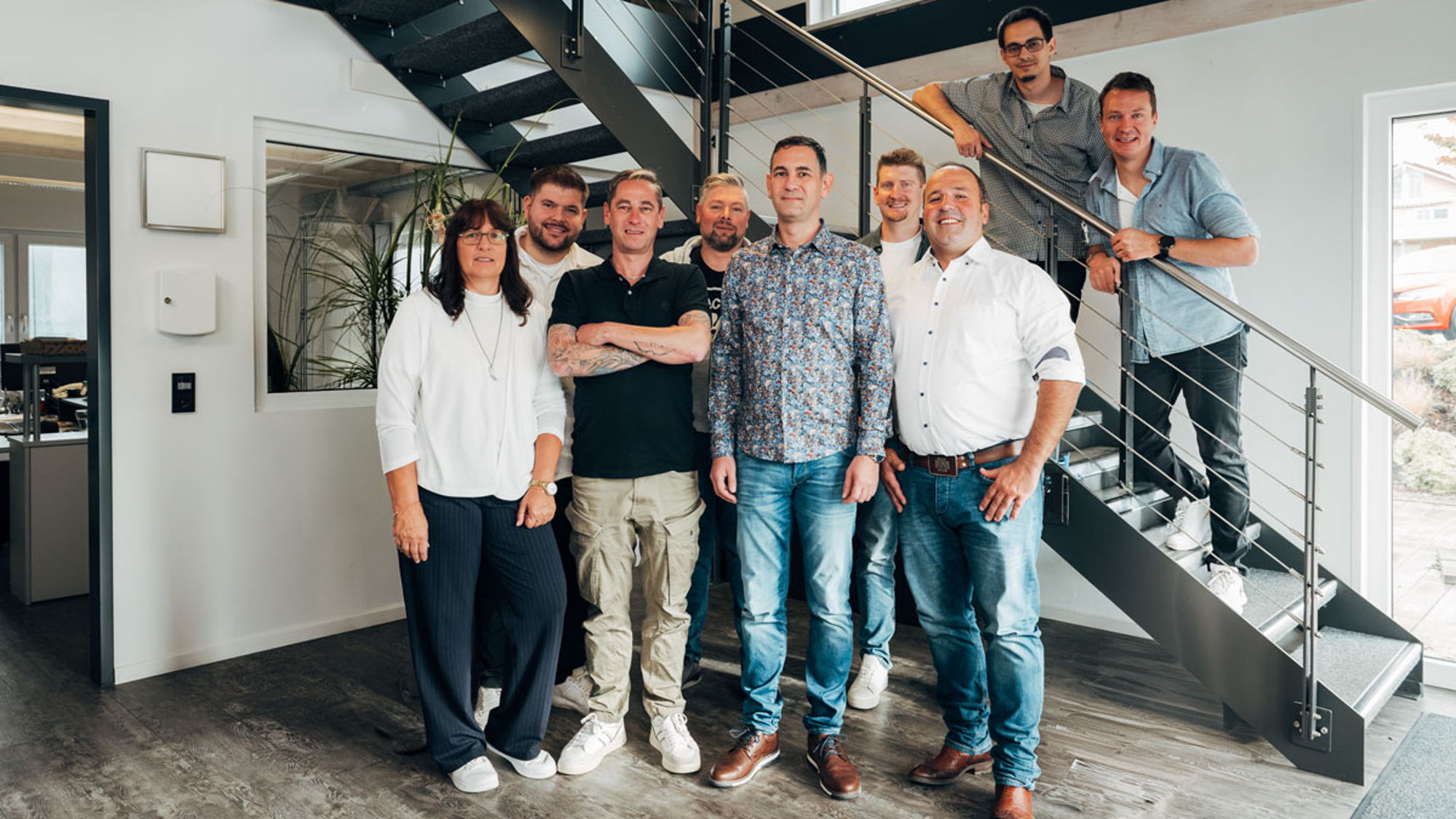 Einsiedler Service und die Mitarbeiter in der Lüftungsbaufirma