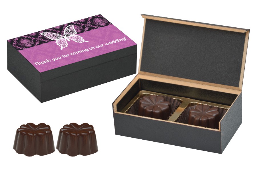 ... , Customised Wooden Box, Message on Butter Paper, Taxes & Shipping