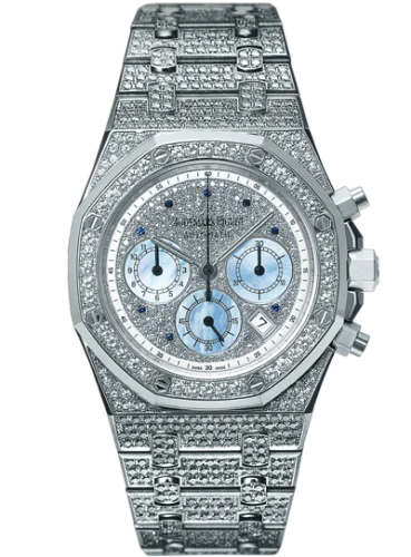 Royal Oak 25978 Chronograph White Gold / Diamond / Silver
