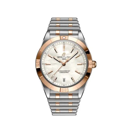 Chronomat Automatic 36 Stainless Steel / Red Gold / MOP / Rouleaux