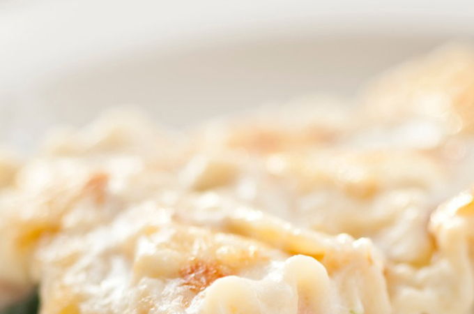 Shrimp and Spinach Lasagna