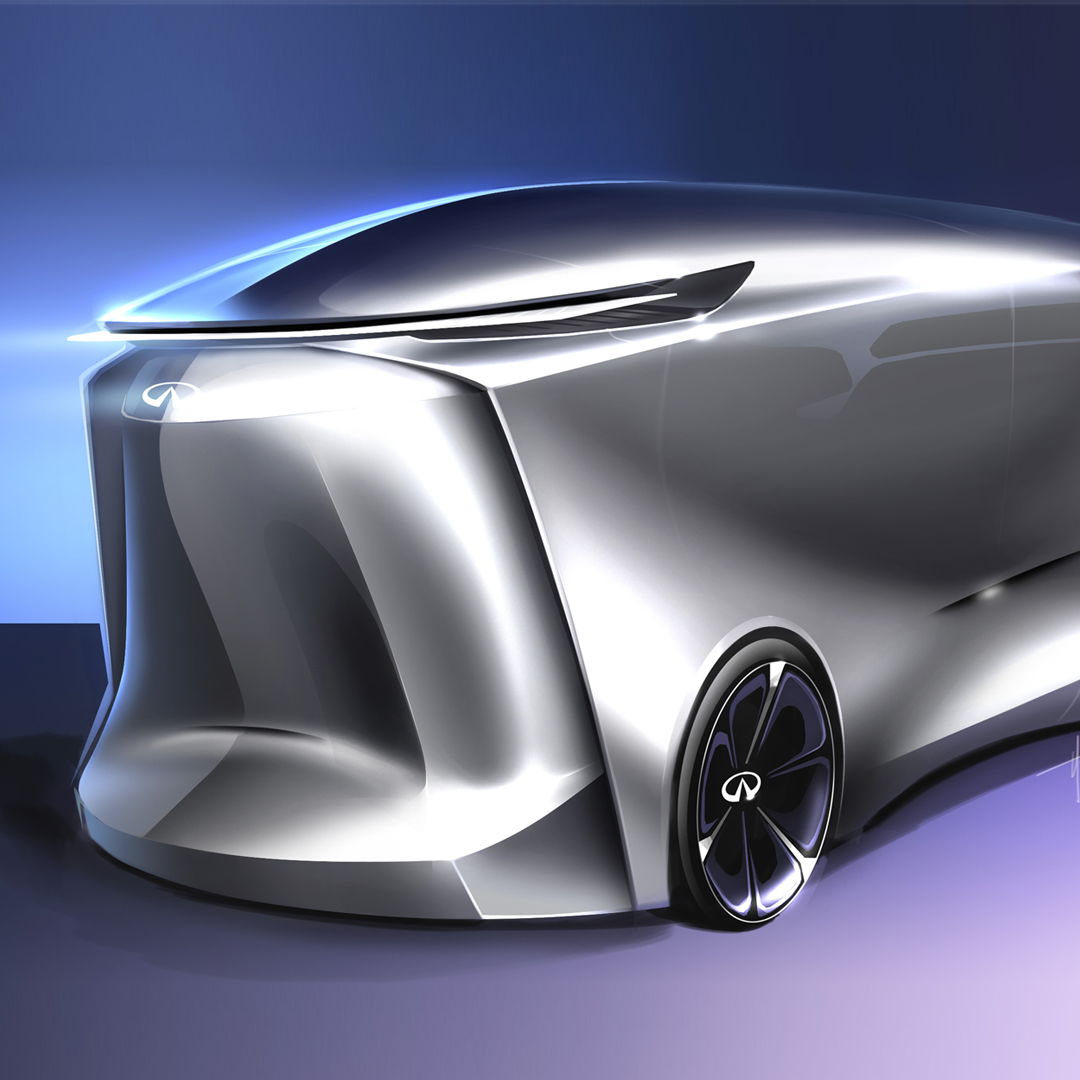 Image of Infiniti 2049 Autonomous Minivan