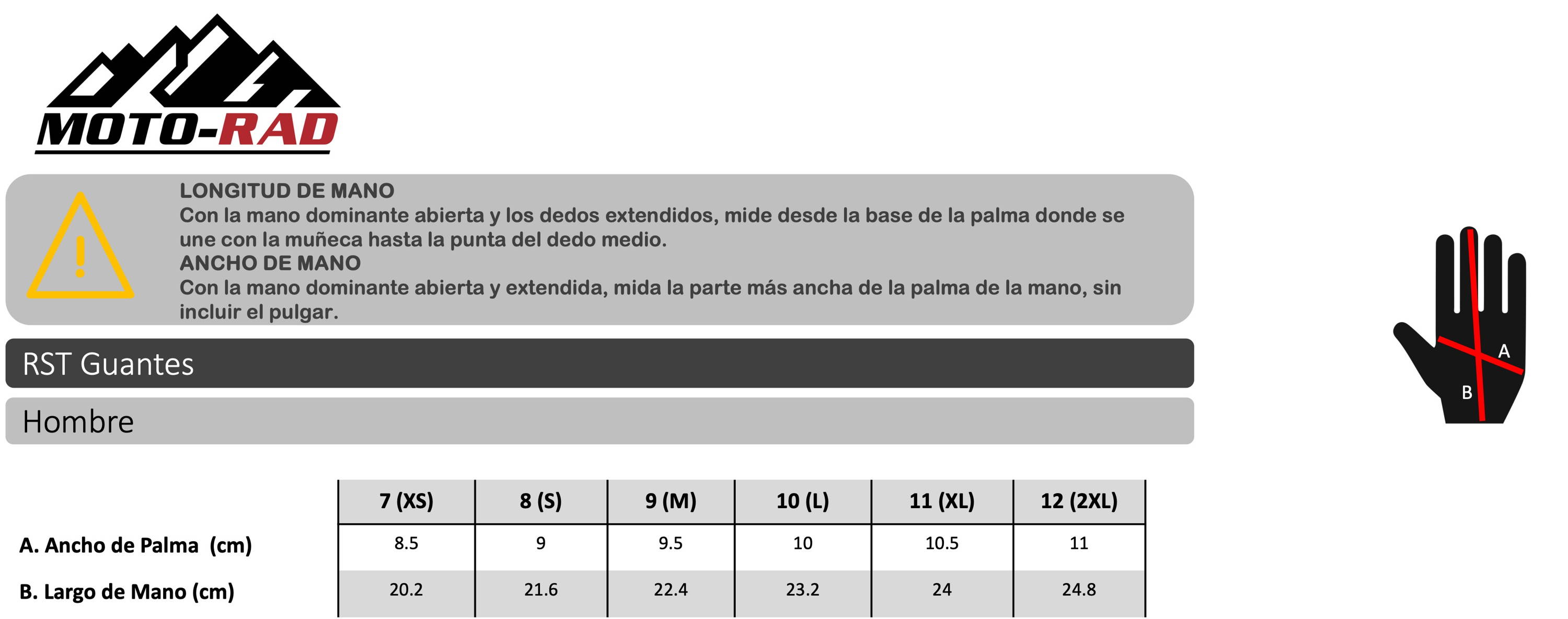 Guia de Tallas Pantalones Bering