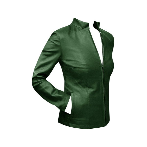 HARRINGTON - Green LEATHER - Image 2