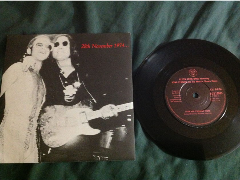 Elton John/John Lennon - 28th November 1974 DJM Records UK 45 EP NM
