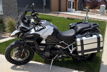 2023 TRIUMPH TIGER 1200 RALLY EXPLORER motorcycle for rent near Rapid City, SD