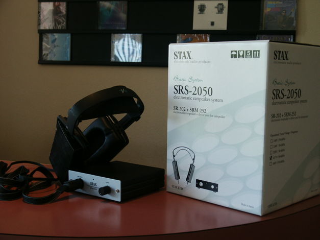 Stax  SR-202 + SRM252 headphone system