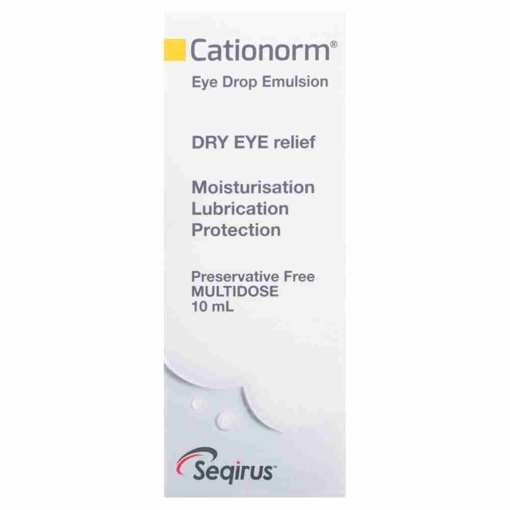 Cationorm Eye Drop Emulsion Dry Eye Relief 10Ml - Image 2
