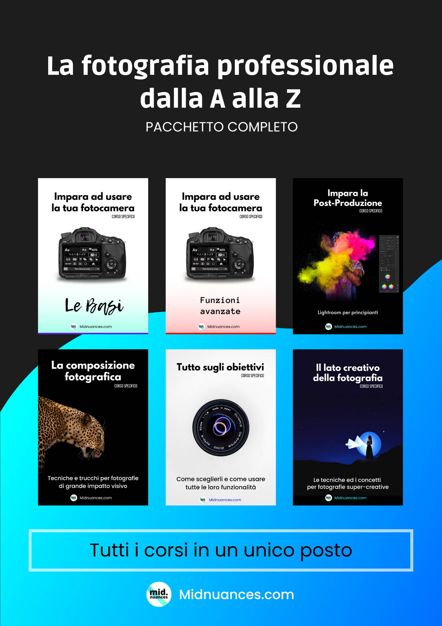  Corso completo di fotografia online
