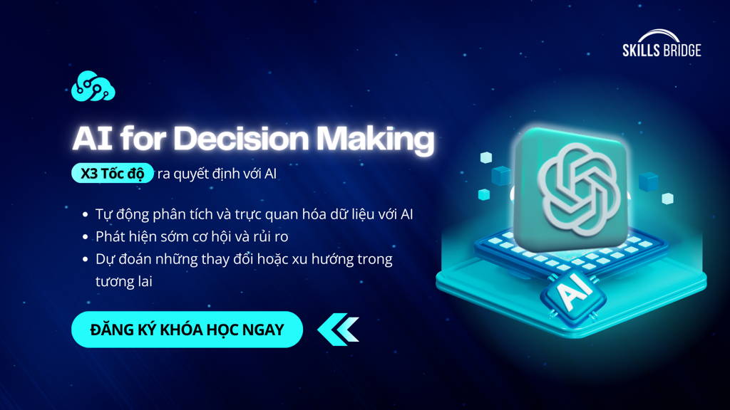 Khóa học AI Productivity - X10 hiệu suất công việc với AI