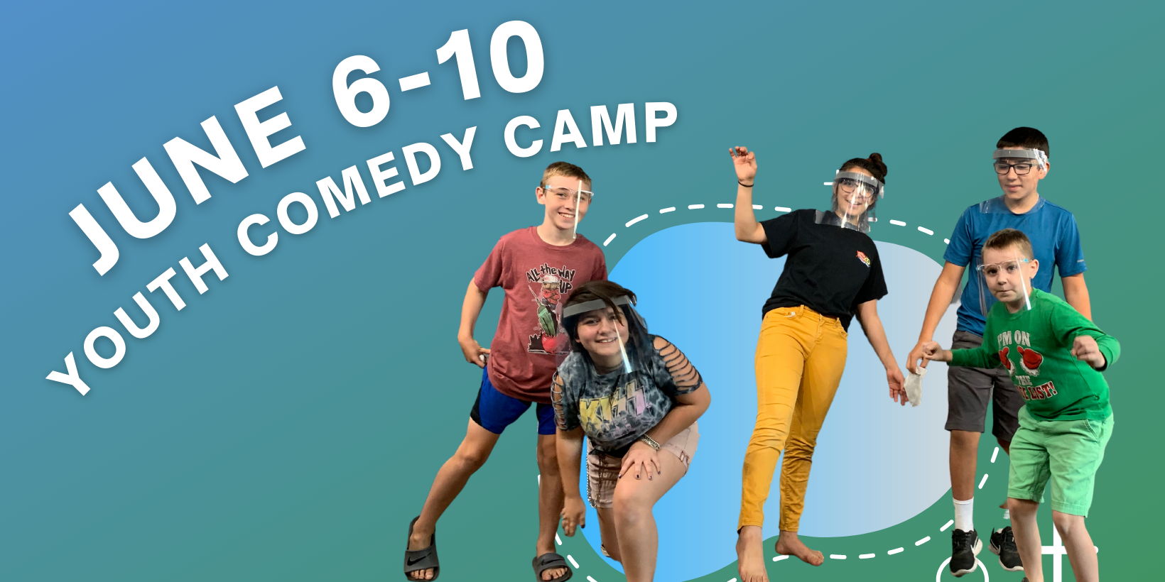 Youth Improv Comedy Summer Camp promotional image