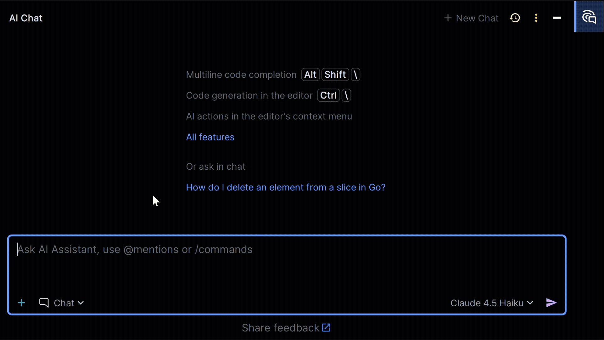AI Assistant using AWS Documentation MCP to view the latest AWS documentation.