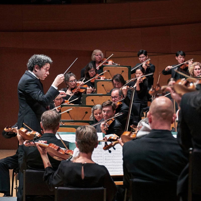 Poster for Simply Beethoven: “Eroica” and Piano Concerto No. 3 with Dudamel