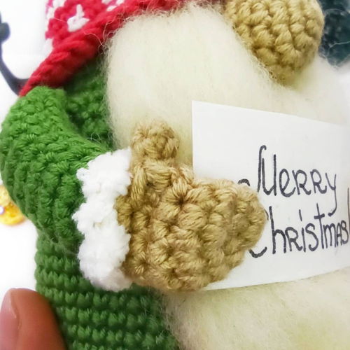 CHRISTMAS GNOME Crochet pattern PDF - Holiday Gnome Winter Gnome Xmas Crochet Pattern Scandinavian Gnome Amigurumi Pattern Christmas Crochet