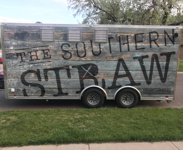 Vinyl Vehicle Wraps - The Southern Straw Food Truck Wrap