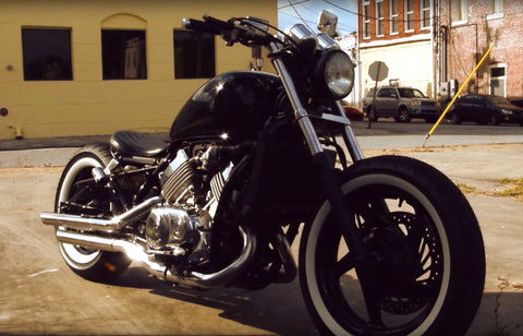 Honda Magna Bobber with a V4 engine