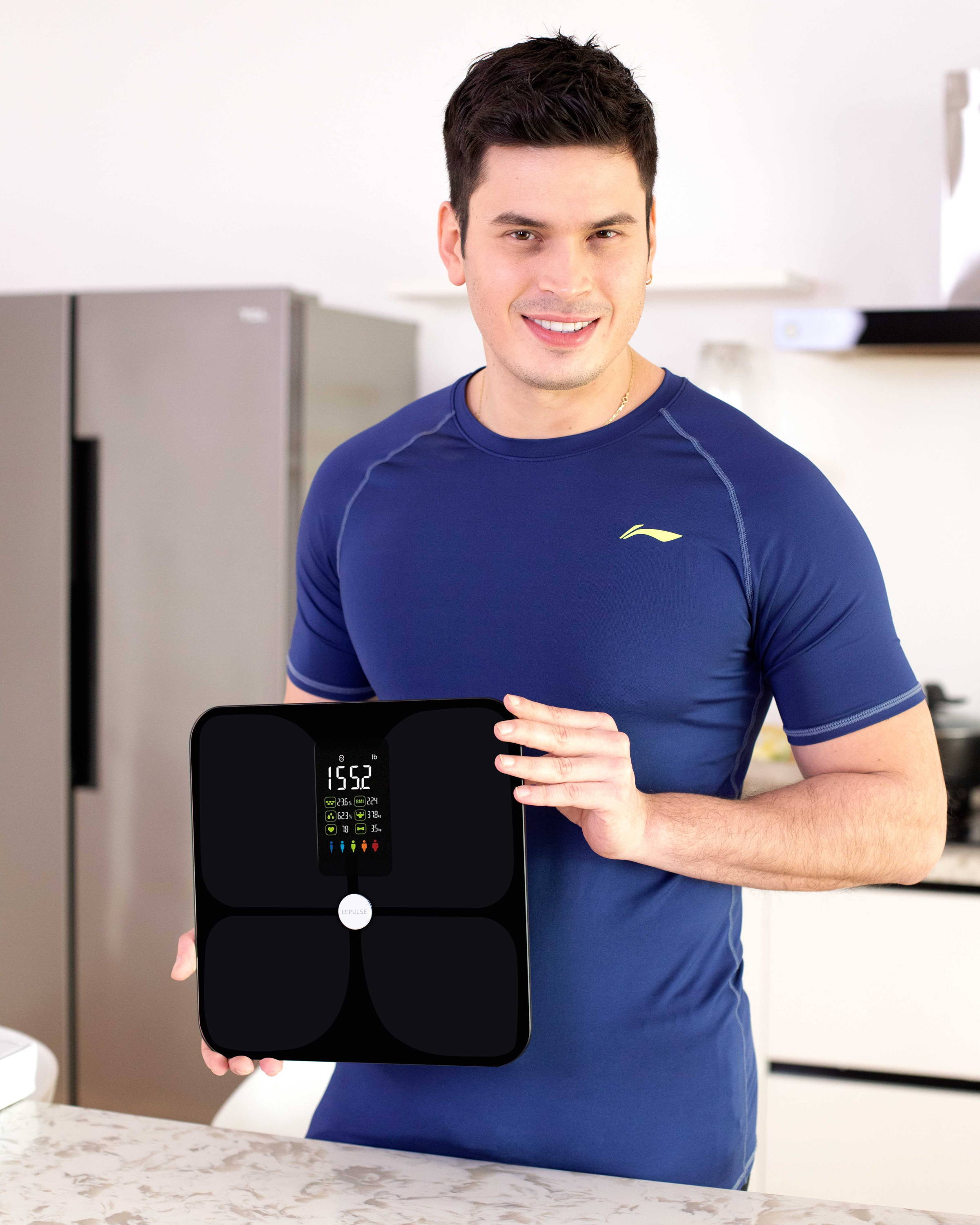 Lepulse F5 Smart Scale With Body Analysis App Scale Digital