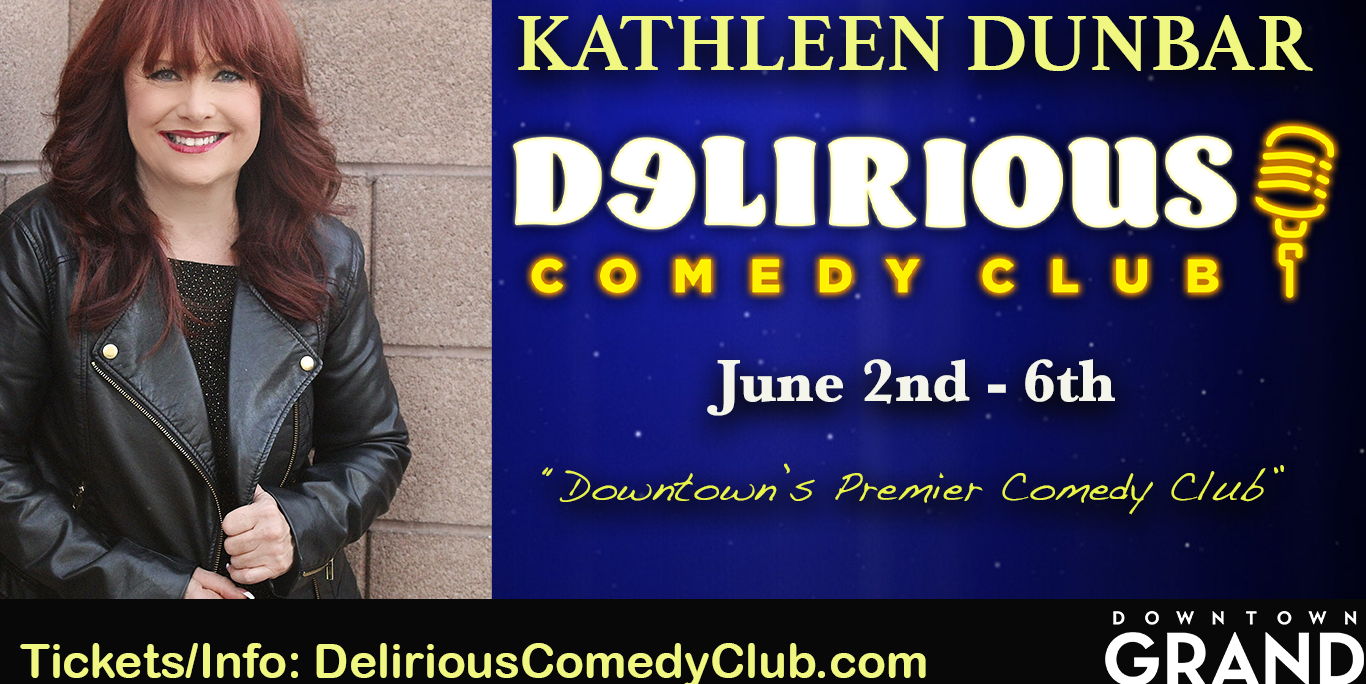 Comedian Kathleen Dunbar Returns To Delirious Comedy Club In Las Vegas promotional image