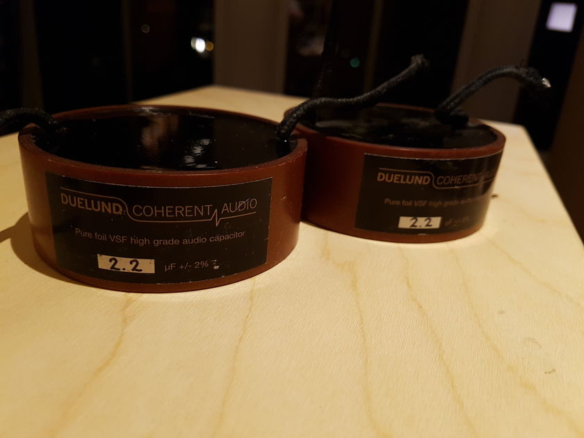 Duelund Coherent Audio pure silver foil CAST PIO 2,2µF 1 pair