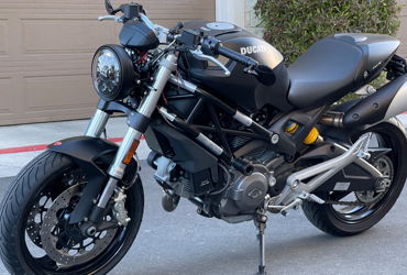 2014 DUCATI MONSTER 696 motorcycle for rent near Fremont, CA