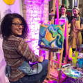 Fun Drinks & Activities - Paint Parties in Toronto at Paint Cabin with Private Party Rooms