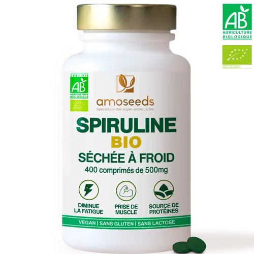 Spiruline Bio, 17% Phycocyanine