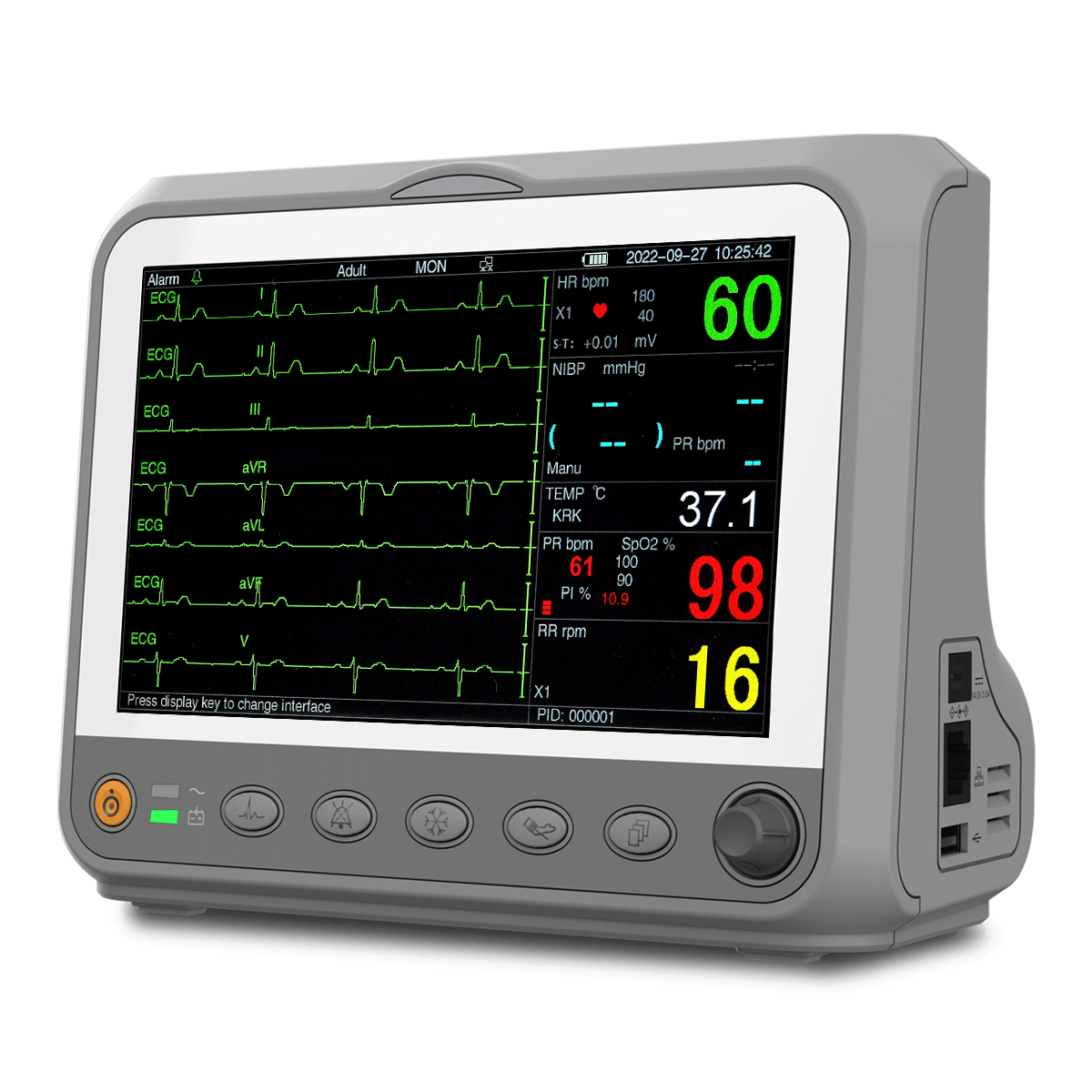 7-inch portable patient monitor