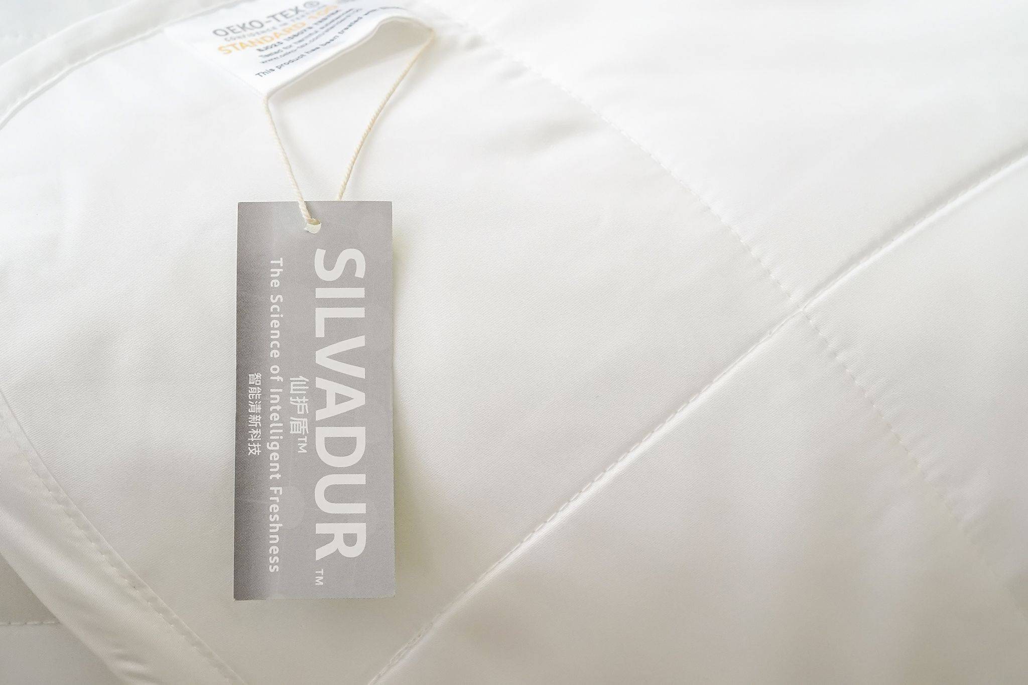 Silvadur certified Weavve's Tencel Duvet close up