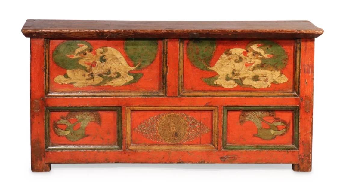 Tibetan Antiques | Painted Furniture, Collectibles | INDIGO ANTIQUES ...