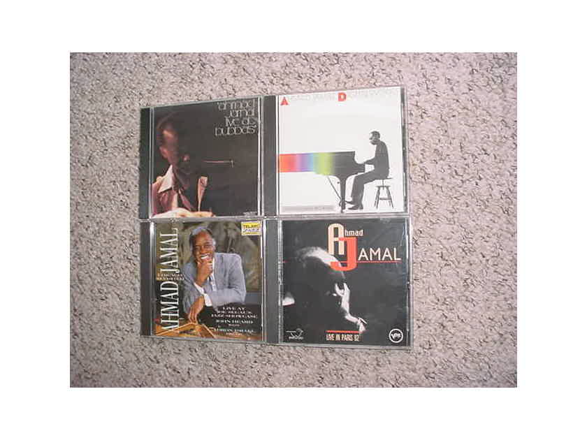 JAZZ Ahmad Jamal cd lot of 4 cd's - digital works live at Bubba's live at joe segal's live in Paris 92