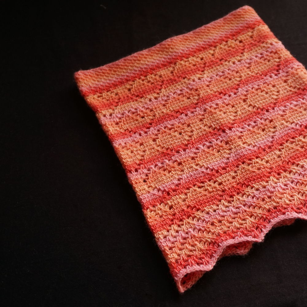 Peach grove cowl