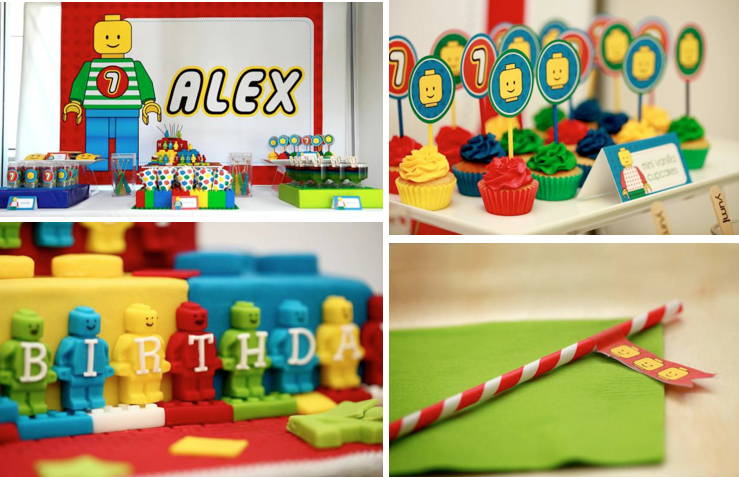lego themed birthday party