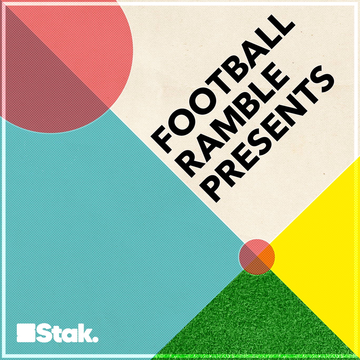 The artwork for the Football Ramble Presents podcast.