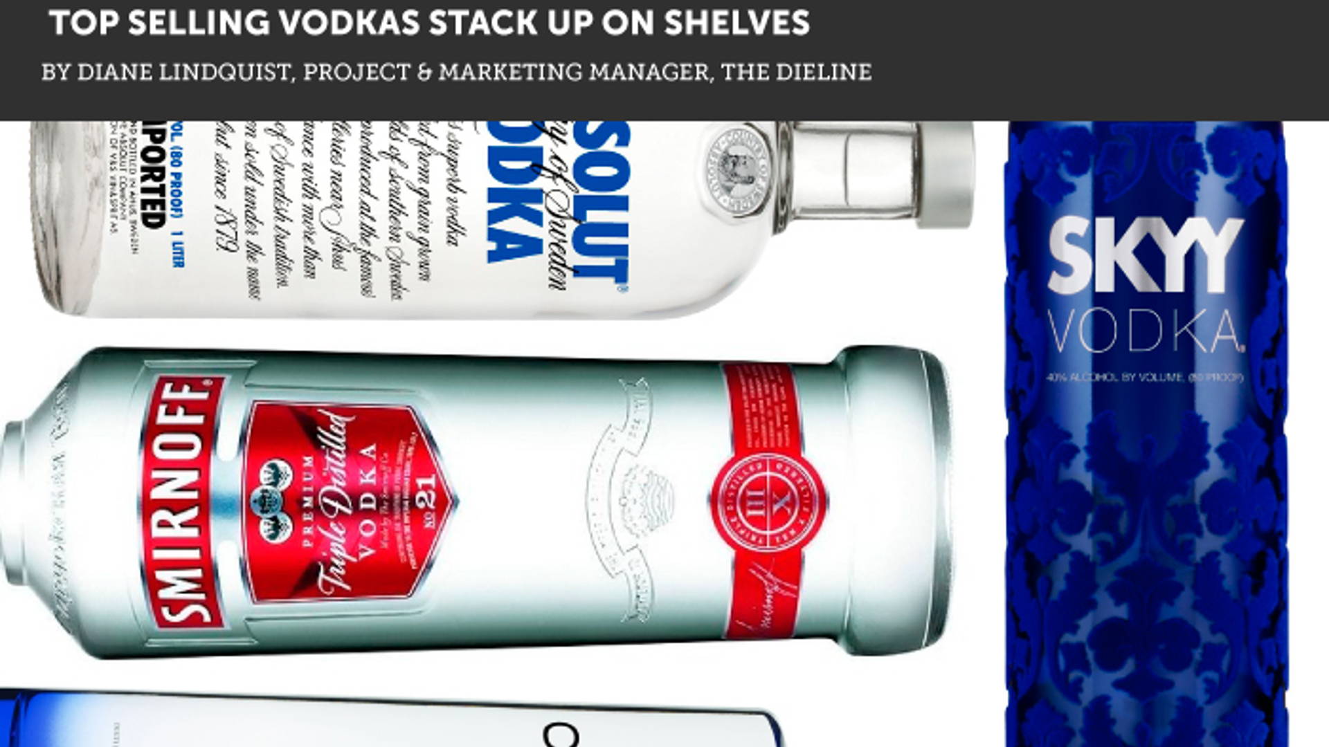 Featured image for Vodka vs. Consumers: Top Selling Vodkas Stack Up On Shelves