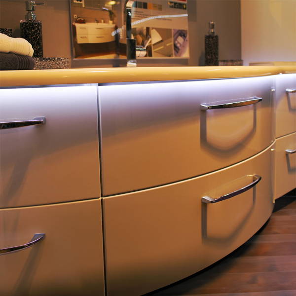 Under table LED lighting