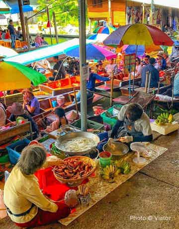 Local Thai street food tasting