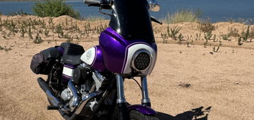 2009 HARLEY-DAVIDSON FXD DYNA SUPER GLIDE (LUX COLORS) motorcycle for rent near Scottsdale, AZ